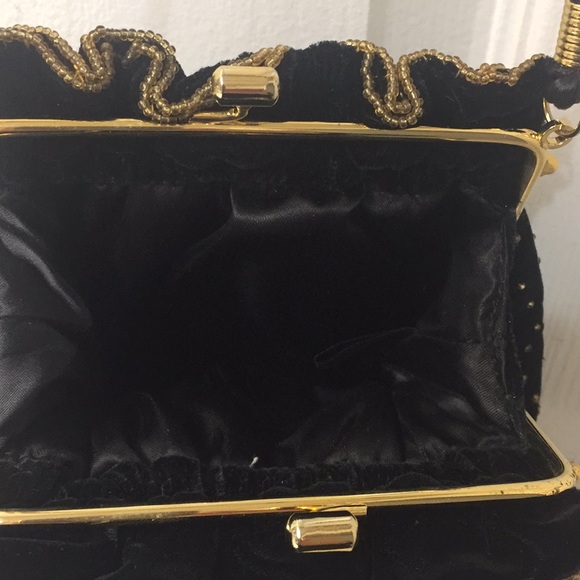 Vintage Heavy Beaded Sling Evening Bag - Picture 5 of 5